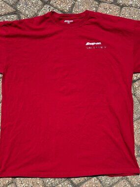 Snap-on Tools Graphic T-Shirt Red Santa Skull Holiday Men Sz XXL